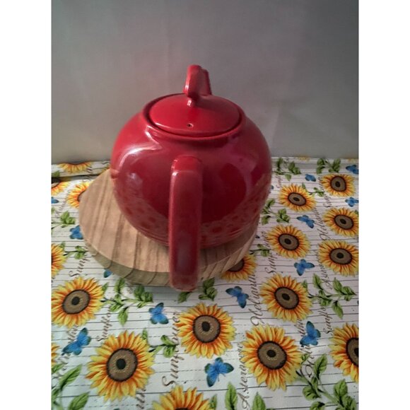Chantal Tea for Four Red teapot with lid 2006 - Picture 6 of 8